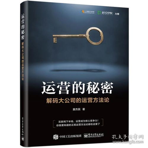 运营的秘密 解码大公司的运营方法论 黄杰民 互联网运营书籍 产品营销策划活动推广教程 游戏化思维与用户运营 产品经理手册图书籍